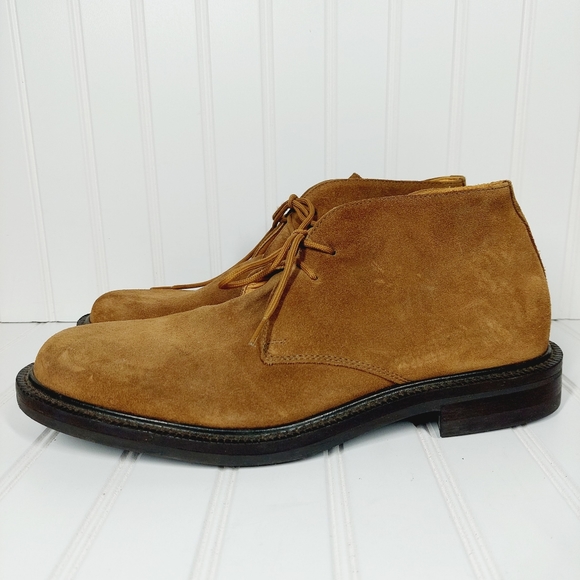 J. Crew Other - J.Crew Chukka Chukka boot Tan Suede boot Italy- Size 8H